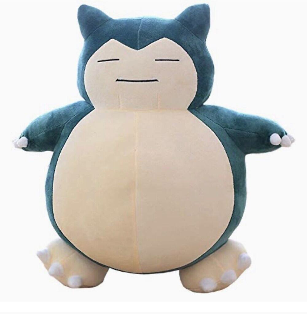 Pokemon Center 18" Giant Snorlax Stuffed Soft Plush Toy Stuffed Animals Fluffy